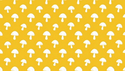 Yellow mushroom pattern