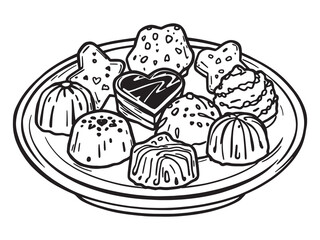 Dark Chocolate Truffle Smooth Luxury Indulgence