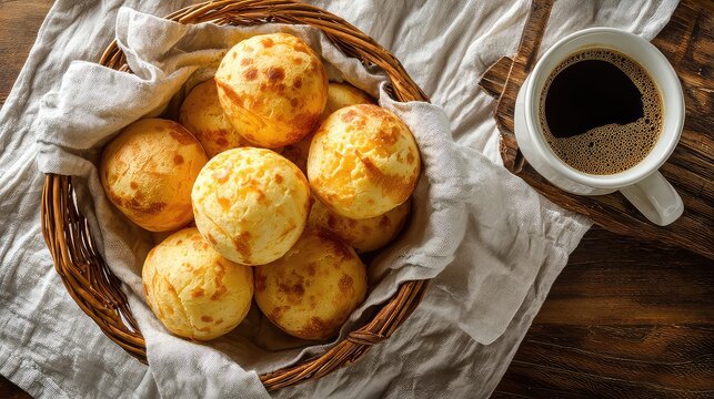 P&atilde;o de Queijo, Brazilian P&atilde;o de Queijo, Brazilian Breakfast