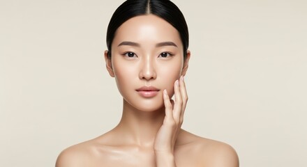 Woman presenting financial data to colleagues in a modern office.