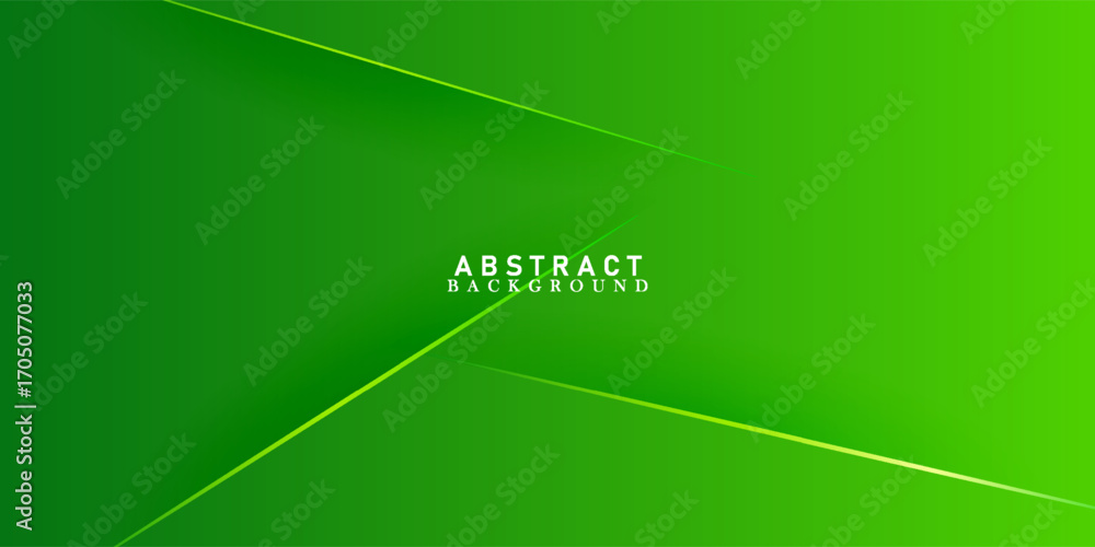 Poster abstract green background with overlap shadow lights pattern. colorful green design. simple and mode