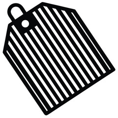 barcode tag vector icon