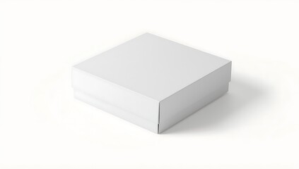 Blank White Box Packaging Mockup