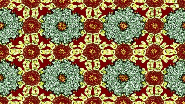 seamless floral pattern with flowers