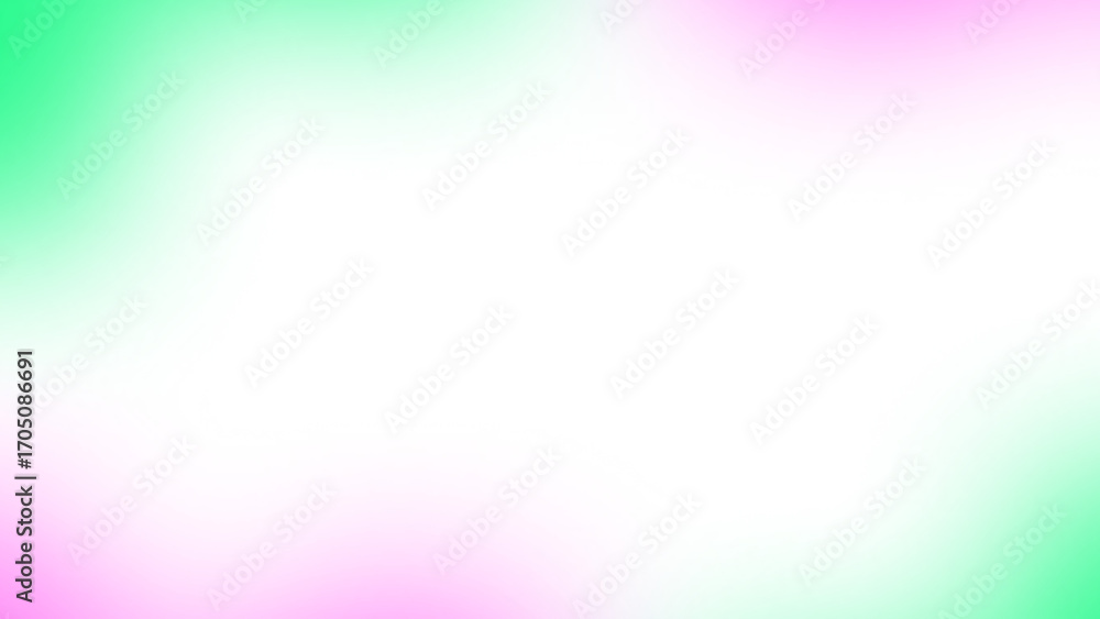 Canvas Prints abstract element with blurred glowing pastel pink and green gradient
