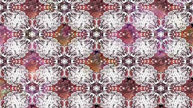 seamless pattern with floral pattern