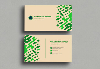 Modern Minimalist Business Card Template