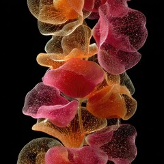 Colorful Abstract Floral Design