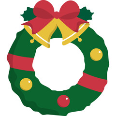 Christmas Green Wreath Decoration