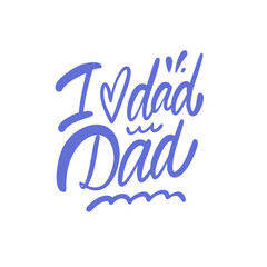 I absolutely Love the Dad Typography Design created specifically for celebrating Fathers Day