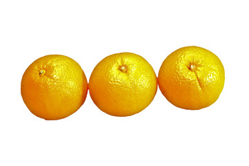 orange isolated on white background