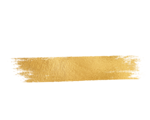 Abstract gold paint stroke, textured brush, metallic, shiny, luxury