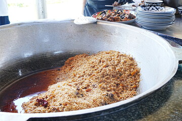 Uzbekistan Food, Plov - ウズベキスタン料理 プロフ