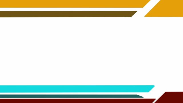 Modern Abstract Geometric Lines Background Animation.