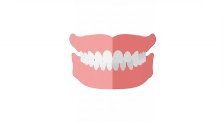 Naklejka premium Dental illustration