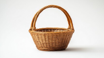 basket against white background
