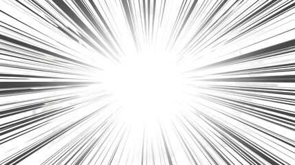 ray frame burst background isolated on a transparent background