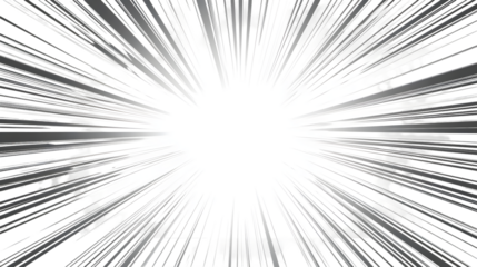 ray frame burst background isolated on a transparent background