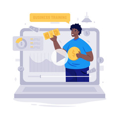 Business & Finance Illustration Pack – Loan, Fintech, Investment, and Modern Financial Concept