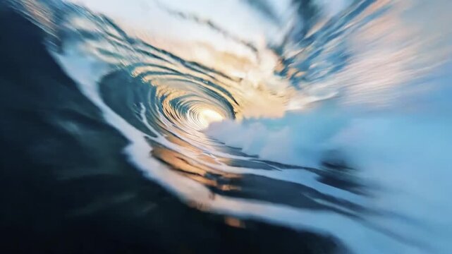 Aerial photography of surfing by a drone is thrilling and exciting