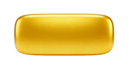 Stunning golden rectangle with smooth rounded corners, perfect for graphic design and luxury brand elements