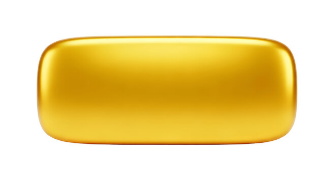 Stunning golden rectangle with smooth rounded corners, perfect for graphic design and luxury brand elements