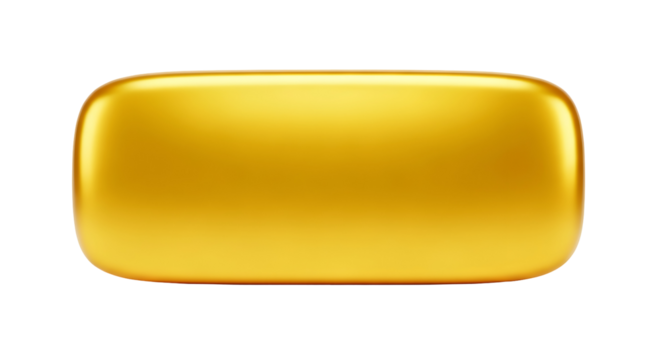 Stunning golden rectangle with smooth rounded corners, perfect for graphic design and luxury brand elements