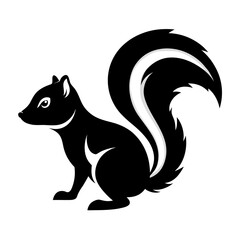 vector image of a squirrel