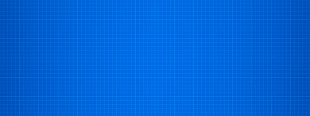 Blueprint mat background, engineering graph paper for science or technology designs