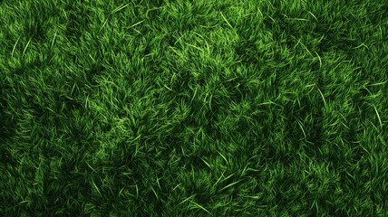 Artificial green grass background with natural lawn texture, realistic turf pattern for modern digital wallpaper, eco friendly decorative backdrop for design and presentation use
