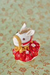 お正月　巳年イメージ