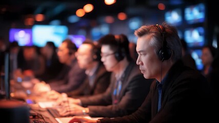 Team Collaboration Monitoring Center Real-time Data Analysis - Powered by Adobe