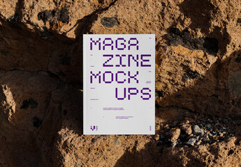 View From Above Magazine Mockup
