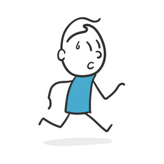 Stickman Illustration Set / Pack – Business, Finance, Startup, and Everyday Concept in Minimal Line Style