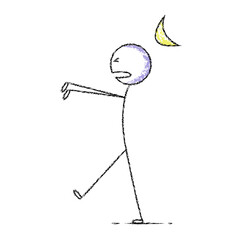 Stickman Illustration Set / Pack – Business, Finance, Startup, and Everyday Concept in Minimal Line Style