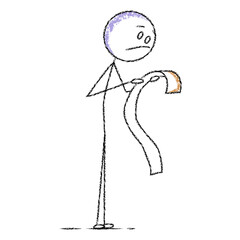 Stickman Illustration Set / Pack – Business, Finance, Startup, and Everyday Concept in Minimal Line Style