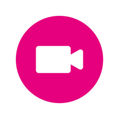 Naklejka premium video button icon