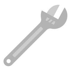 Adjustable Wrench Tool Illustration