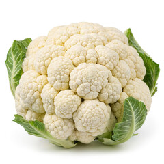 cauliflower on a white background