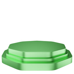 3d podium for product display mock up

