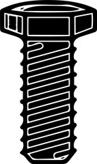 Industrial Hex Bolt Icon