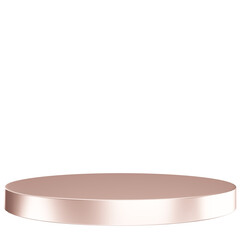 3d render podium for product display