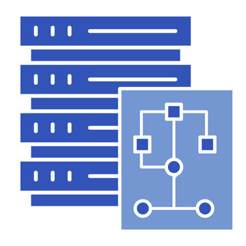 Algorithm  Icon Element For Design	