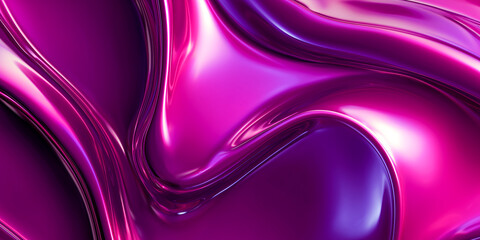 purple magenta shining plastic texture with curved forms