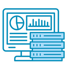 Analyticis  Icon Element For Design	
