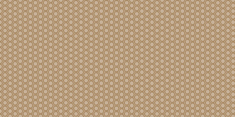Seamless brown vintage paper textile texture, perfect for a decorative backdrop or design illustration. Abstract hexagon geometric vector. hexagonal Net seamless. Technology vector abstract background
