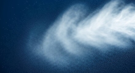 Cloudy Sky with Light Streaks.