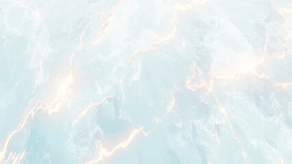 Abstract blue and orange lightning storm render isolated on transparent background.
