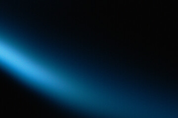 Abstract grainy banner background, blue black noise texture poster cover header backdrop design