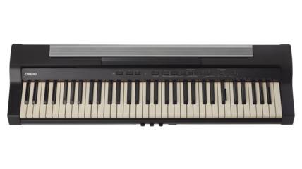 Professional Casio digital piano keyboard with ivory keys perfect for music practice and studio